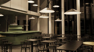 Der Designer Stefan Diez lässt das Frankfurter Schirn-Café „Badias Kitchen“ in neuem Licht erstrahlen.