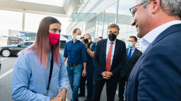 Timanowskaja in Warschau gelandet