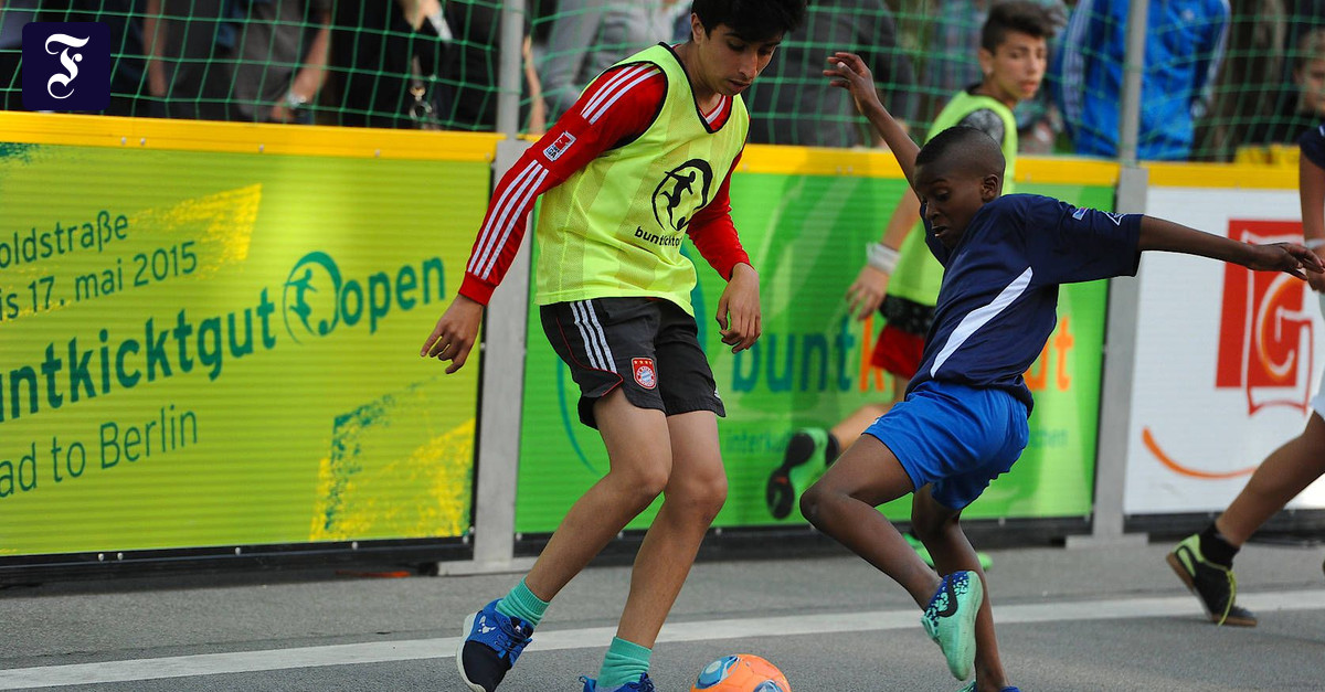 Elegantes Bunt Kickt Gut Bildernull
