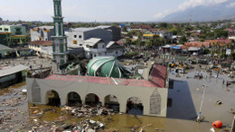 Verheernd ist die Zerstörung nach den Erdbeben und dem Tsunami in Palu, Zentral-Sulawesi.