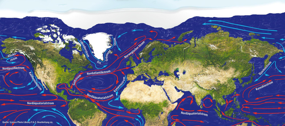 Bilderstrecke zu: Verbandelte Meeresströmungen: Warmwasserpumpen ...