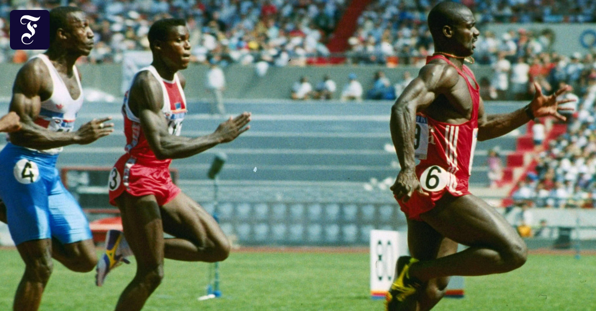 Ben Johnson Aufgepumpt und wieder ganz klein gemacht