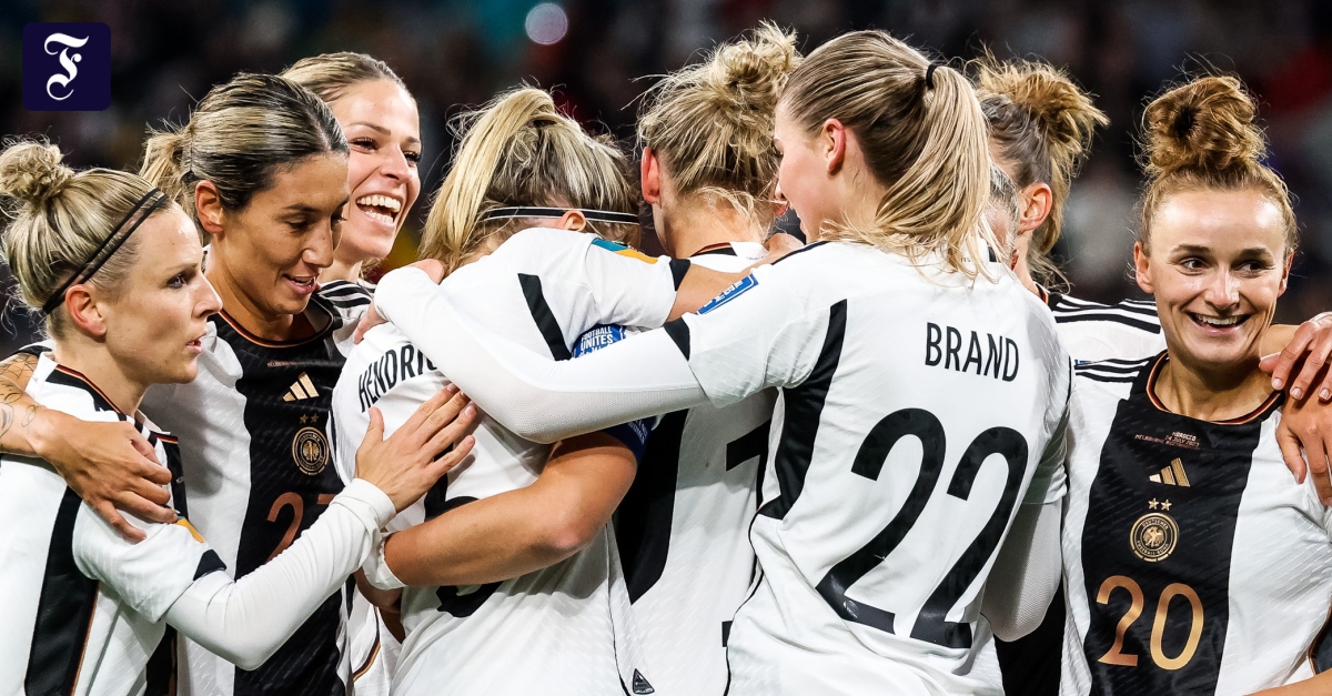 FrauenfußballWM MarokkoSpiel freut DFBTeam wegen hoher TVQuote