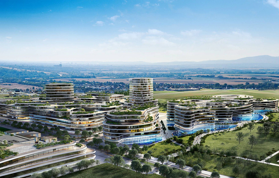 Bild zu In Bad Vilbel soll die Bürostadt der Zukunft entstehen Bild 1 von 1 FAZ