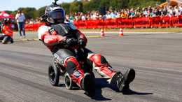 Dieses Bobbycar fährt über 100 km/h