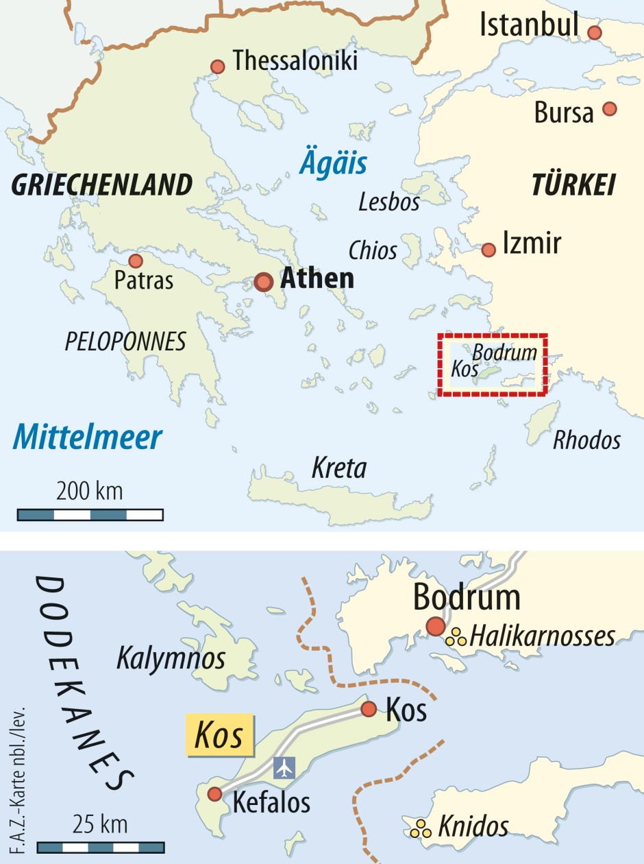 Bilderstrecke zu Alleingelassen von Europa Flüchtlingskrise auf Kos Bild 2 von 8 FAZ