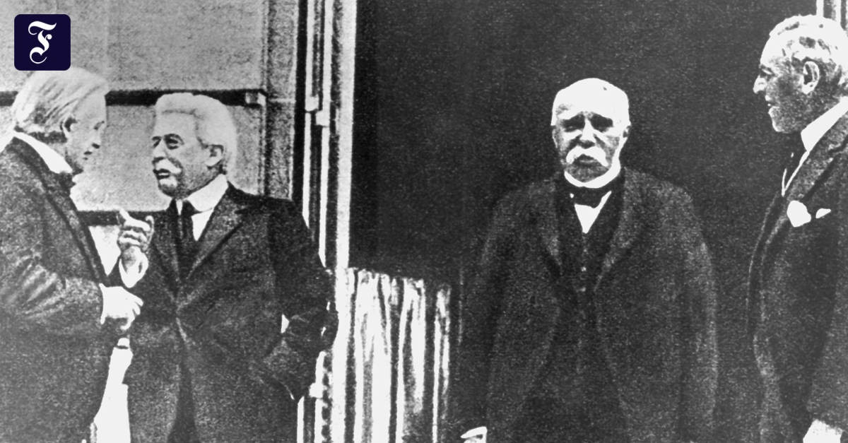 Paris peace conference picture