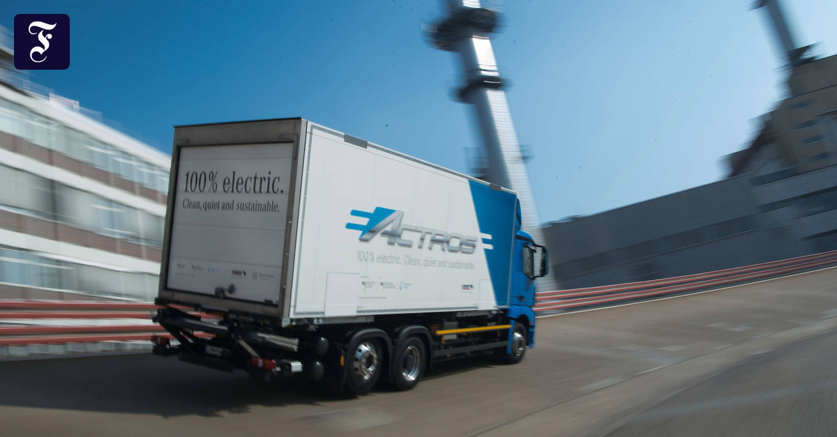  Elektro-Lkw sollen ab 2019 von Maut ausgenommen werden Bildidee 