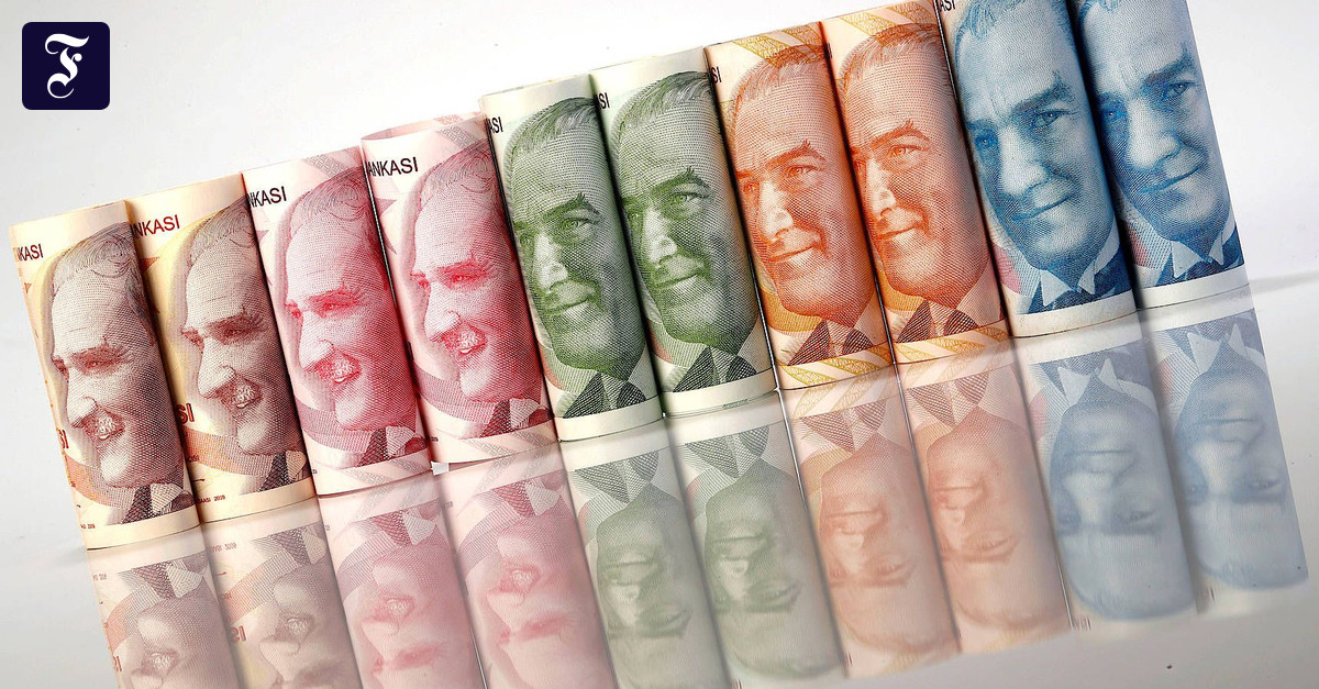 Türkische Lira Notenbank kann Talfahrt bremsen