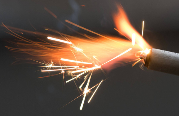 Bild zu: Feuer in Bunkern in Nordhessen wegen Einbrechern - Bild 1 von