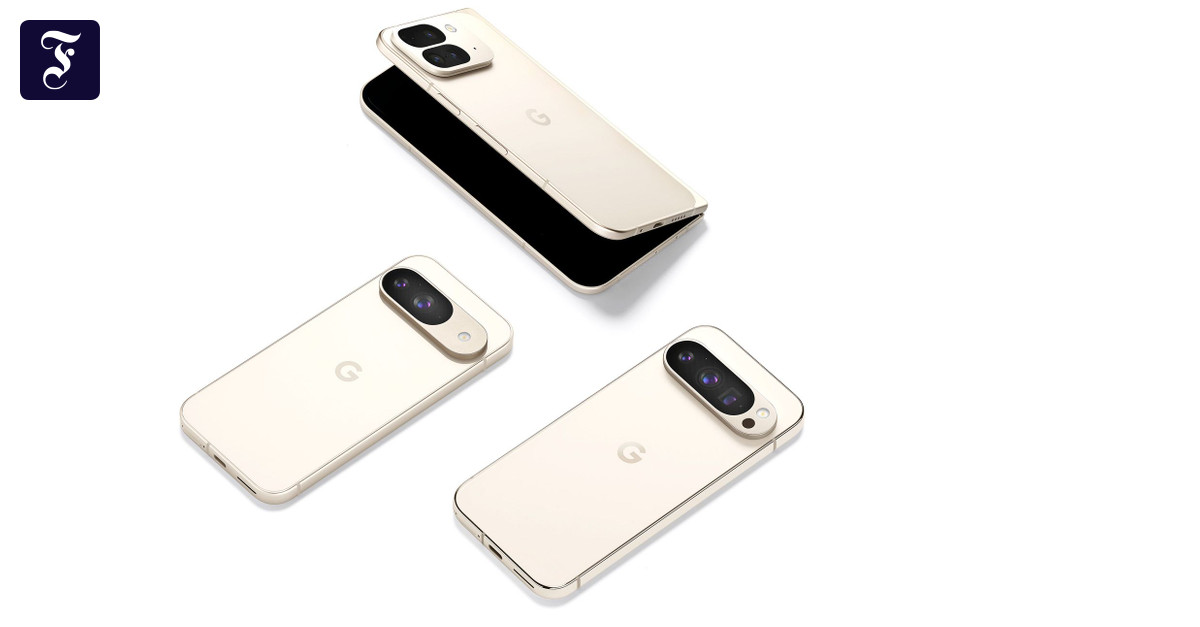 テスト中の Google Pixel の第 9 世代