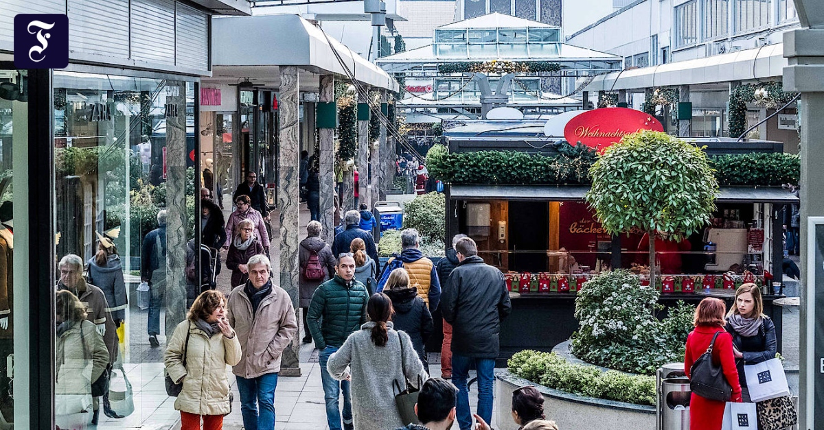 Verkaufsoffener Sonntag Im Main Taunus Zentrum www.faz.net