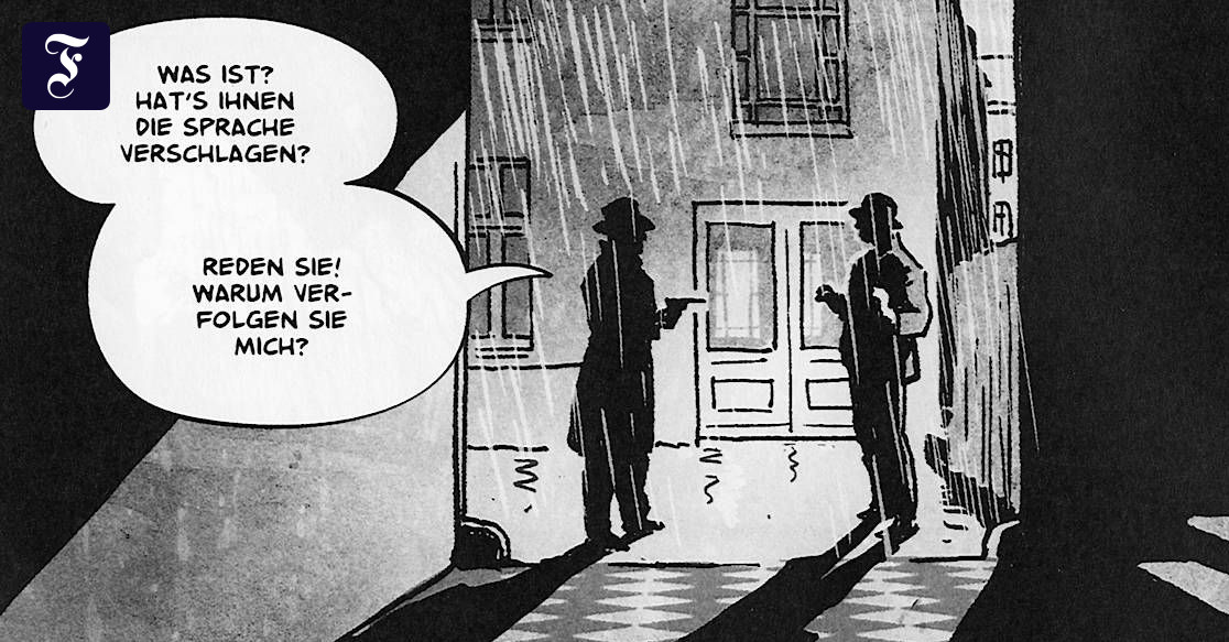 Arne Jyschs ComicAdaption von „Der nasse Fisch“