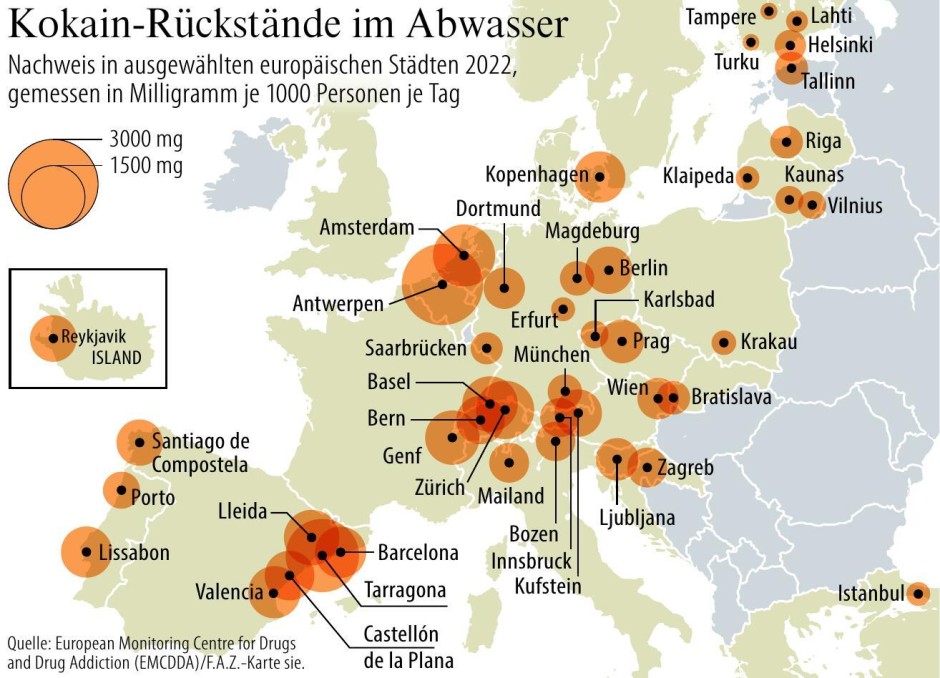 Bilderstrecke zu Kokain In diesen Städten Europas wird am meisten Koks konsumiert Bild 2 von