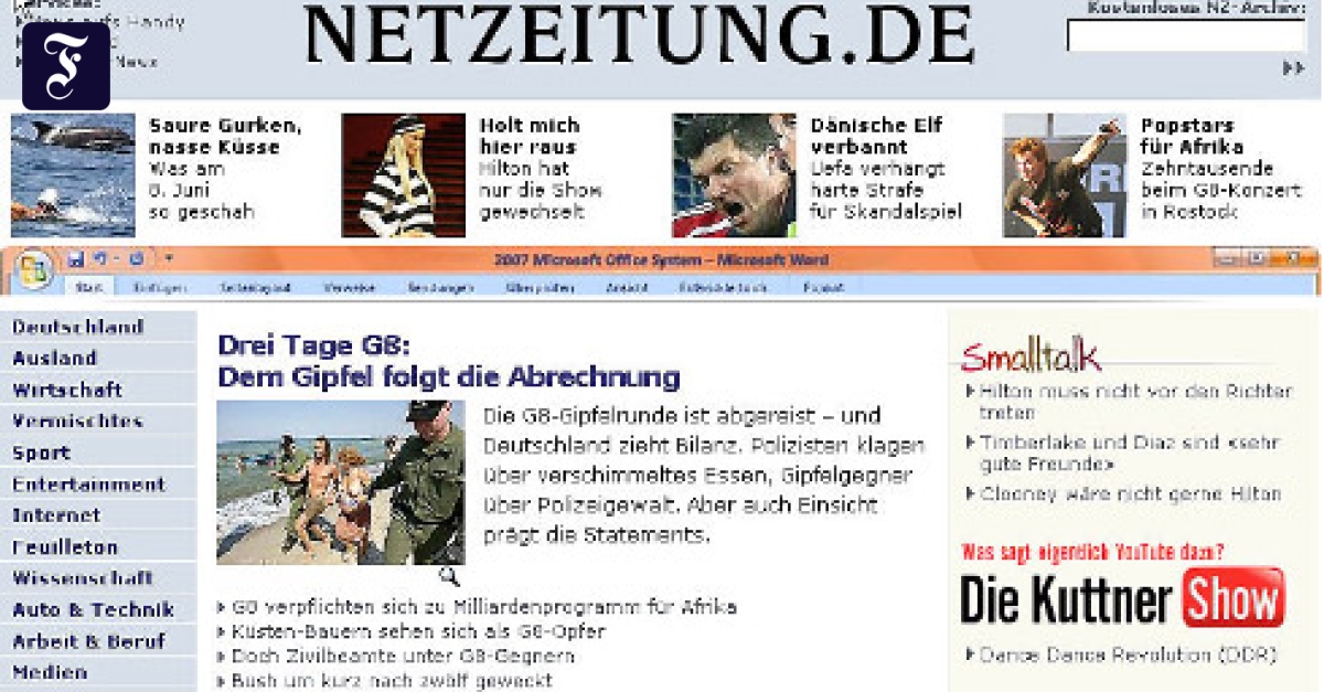 Internet: Montgomery kauft die „Netzeitung“ - Medien - FAZ