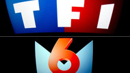 Die beiden Logos der französischen TV-Konzerne TF1 und M6 Die beiden Logos der französischen TV-Konzerne TF1 und M6