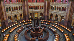 Einst Schaltstelle der Gelehrtenmigration: Lesesaal der Library of Congress