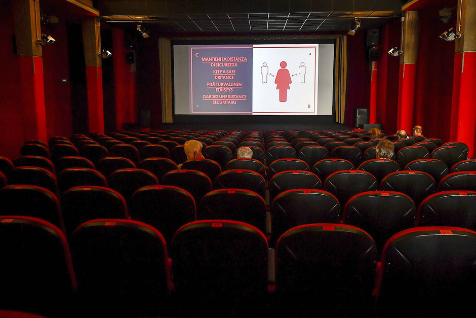 Kino unter CoronaAbstandsregeln