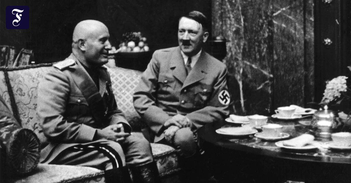 Hitler E Mussolini A Colori La Grande Storia