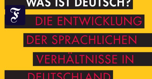 Utz Maas Was ist deutsch? Hochdeutsch ist ein politisches Projekt