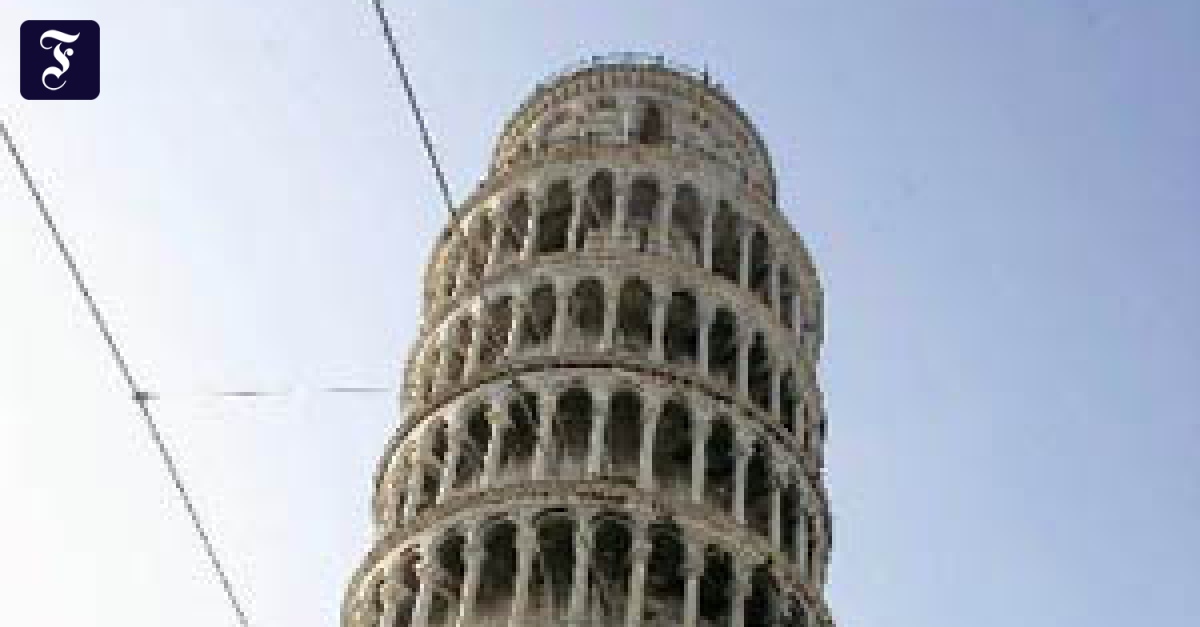 Pisa Schiefer Turm wieder für Besucher Gesellschaft FAZ