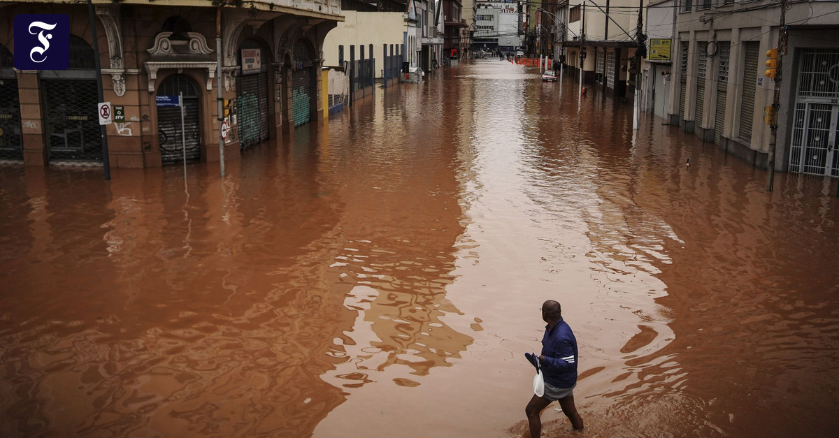 ブラジルの洪水で少なくとも39人死亡
