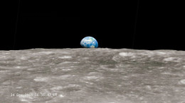 So sieht es aus, wenn die Erde aufgeht