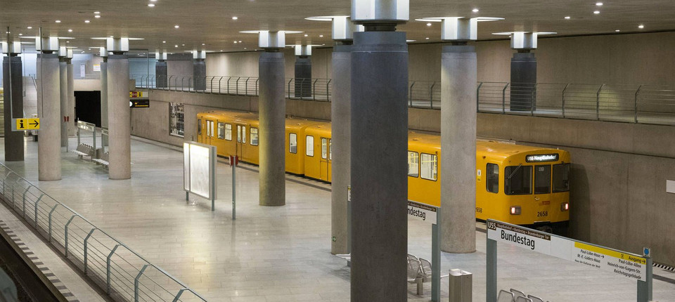Kanzler U Bahn In Berlin Kurzeste U Bahn Europas