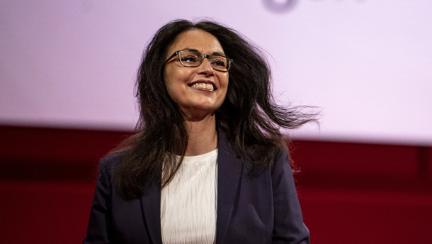 Yasmin Fahimi zur DGB-Vorsitzenden gewählt Yasmin Fahimi zur DGB-Vorsitzenden gewählt