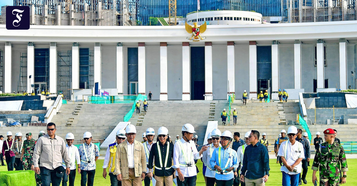 インドネシアの将来の首都は問題に悩まされている