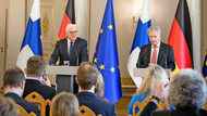 Geeint: Bundespräsident Steinmeier und Finnlands Präsident Niinistö