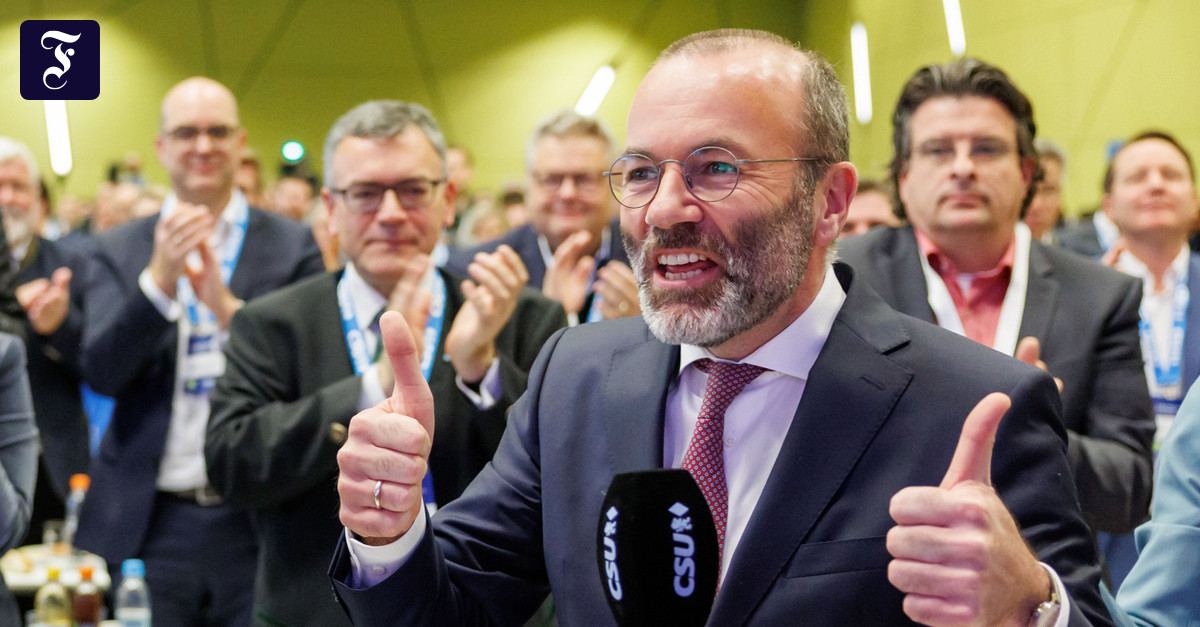 Europawahl: CSU w&auml;hlt Manfred Weber zum Spitzenkandidaten