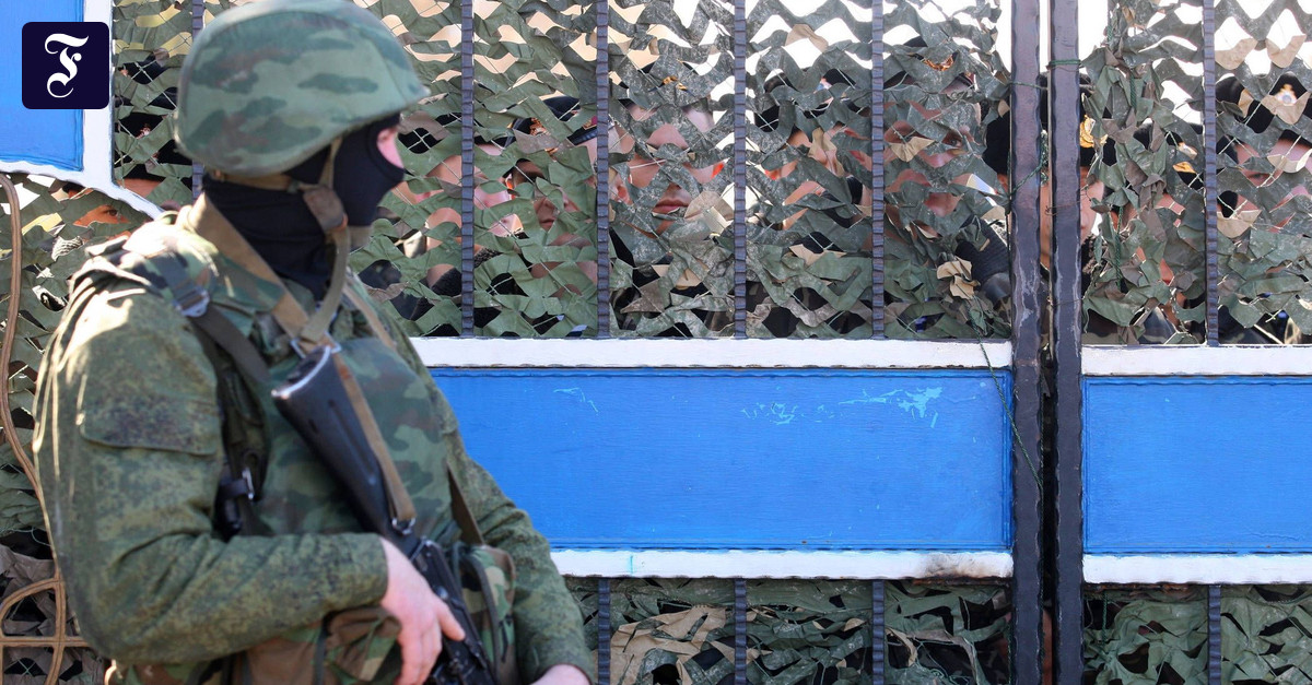 Ukrainische Soldaten Wie Geiseln in ihren