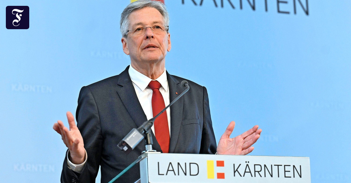 Kärntens Wahlsieger Kaiser: Mit einem blauen Auge