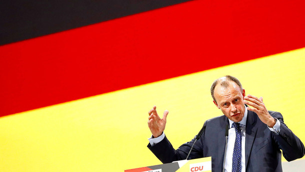 Merz fordert neue deutsche Wirtschaftspolitik