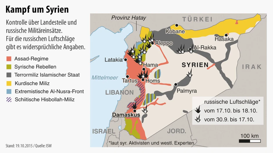 Bilderstrecke zu: Syrien: Islamischer Staat profitiert von Russlands