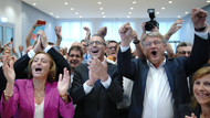 Jubel, Trubel, Heiterkeit: AfD-Politiker am Wahlabend in Dresden