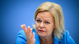 Faeser warnt vor Vernetzung von Verfassungsfeinden mit AfD