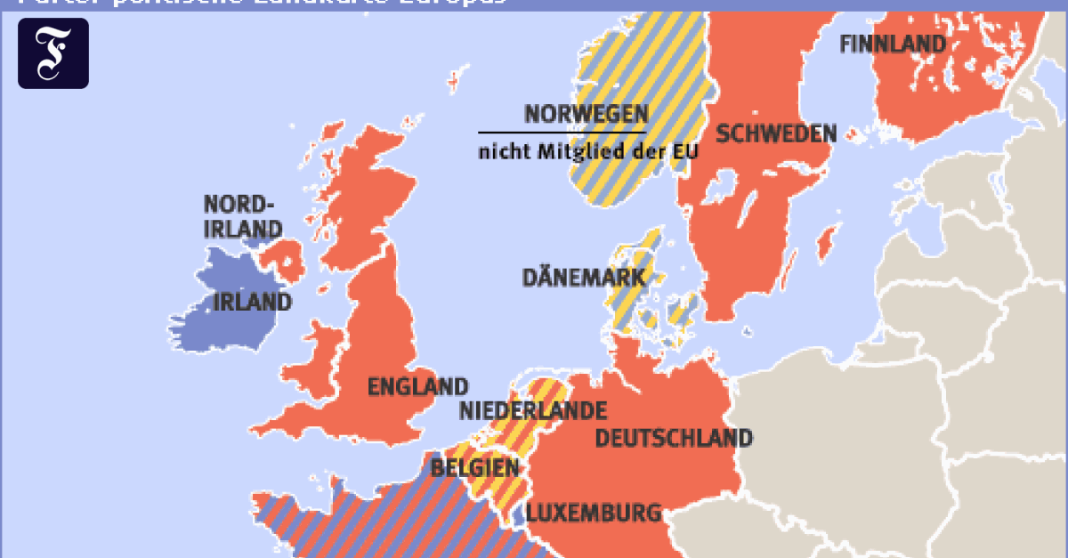 Grafik: Parteipolitische Landschaft in Europa - Politik - FAZ