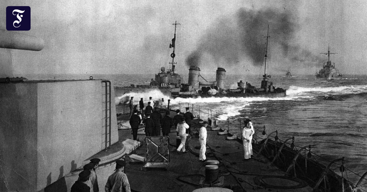 Historisches EPaper zum Ersten Weltkrieg Seegefecht vor Helgoland