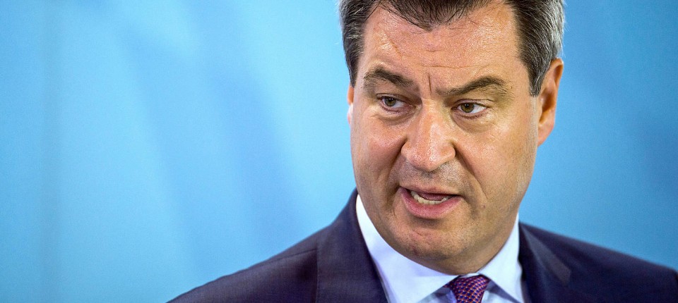 Ebensoviele sind zufrieden wie unzufrieden mit seiner Arbeit als bayerischer Ministerpräsident: Markus Söder