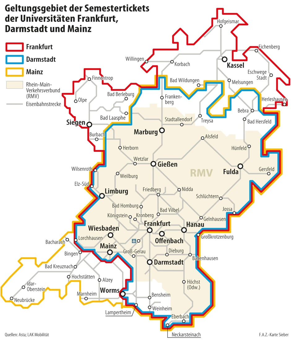 Bilderstrecke zu Kosten für Semesterticket in Hessen unterschiedlich