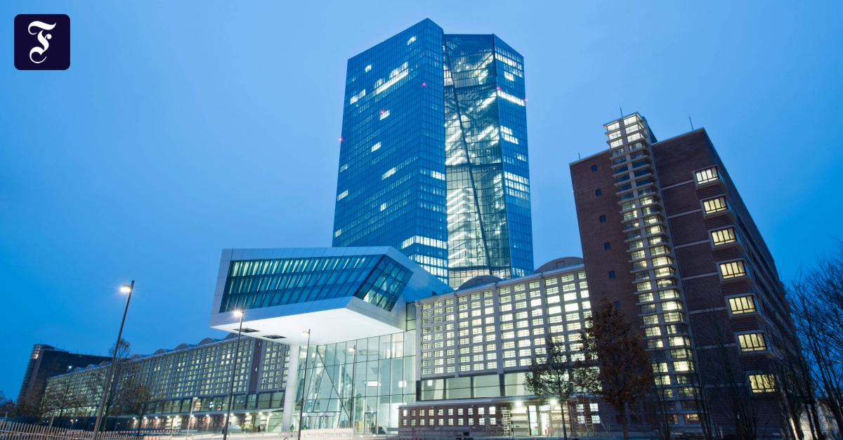 Frankfurt EZBNeubau wird am 18. März