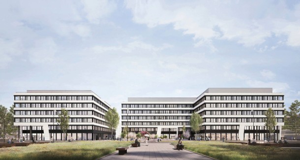 Bild zu: Frankfurt: Siemens baut eine neue Zentrale in Gateway Gardens ...
