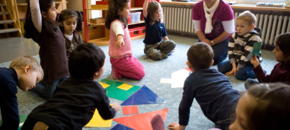 Frühförderung im Kindergarten: Mein Dach, das hat drei Ecken - Hessen - FAZ