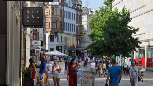 Wiesbaden Kirchgasse Geschafte