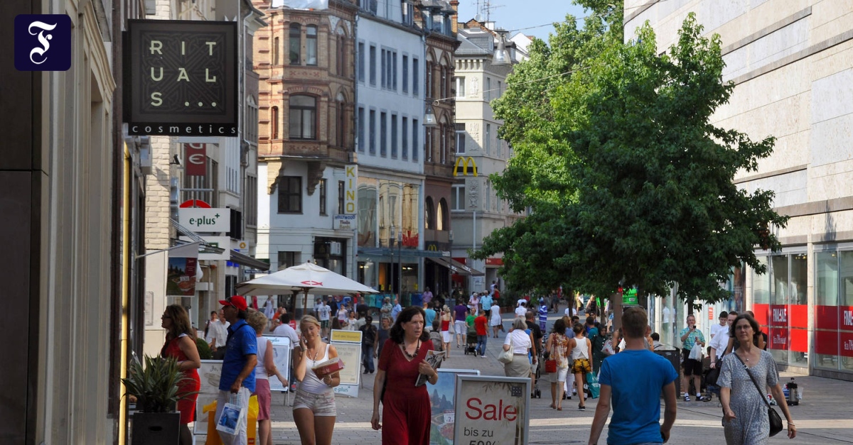 Einkaufsstraßen: Wiesbaden schlägt fast alle
