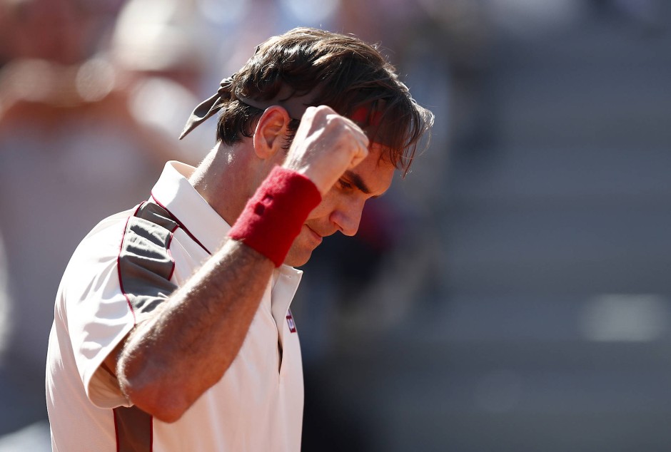 Bilderstrecke zu: Roger Federer gewinnt in Roland Garros das Jubiläumsspiel - Bild 1 von 2 - FAZ