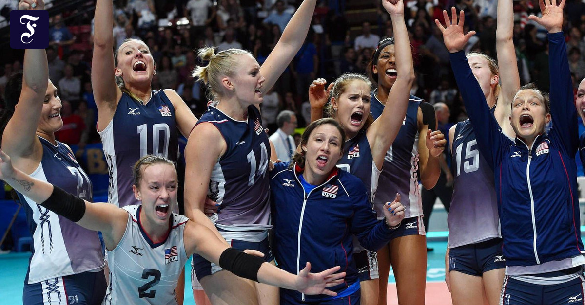 VolleyballWM Amerikanerinnen zum ersten Mal Weltmeister Mehr Sport