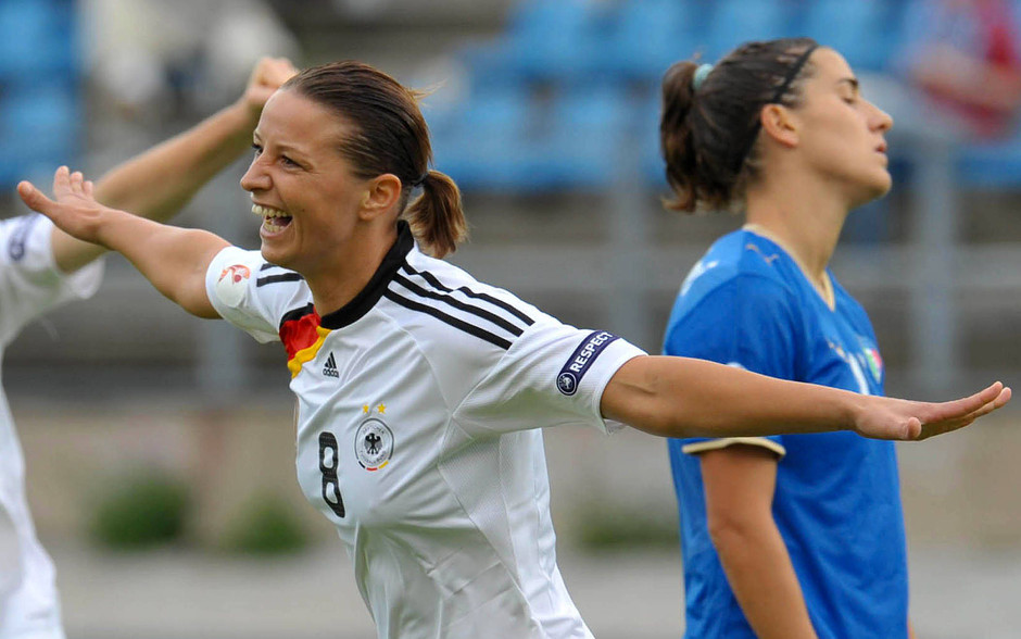 Bilderstrecke zu ZDFSportstudio Inka Grings fünf Treffer an der